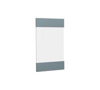 Vicco Façade de Cuisine R-Line, Bleu-Gris, 39.6x59cm | façade de meuble pour meuble mural vitré, adapté aux armoires de cuisine R-Line pour une installation facile
