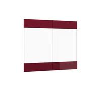 Vicco Façade de Cuisine R-Line, Rouge Brillant, 79.2x59cm façade de Meuble pour Meuble Mural vitré, adapté aux armoires de Cuisine R-Line pour Une Installation Facile