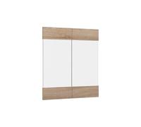 Vicco Façade de Cuisine R-Line, Sonoma, 59.2x59cm façade de Meuble pour Meuble Mural vitré