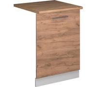Vicco Façade de lave-vaisselle Fame-Line, 60cm , PT Chêne, Chêne de force doré/Blanc