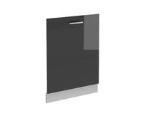 Vicco Façade de Lave-Vaisselle R-Line, Anthracite Haute Brillance, 60cm sans PT, pour Une Combinaison Libre au Sein de systèmes de Cuisine modulaires