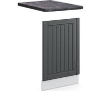 Vicco façade Fame-Line, 45 cm , PT Anthracite, Anthracite campagne/Blanc