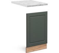 Vicco façade Fame-Line, 45 cm , PT Marbre, Vert Or Campagne/Chêne de force doré