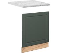 Vicco façade Fame-Line, 60 cm , PT Marbre, Vert Or Campagne/Chêne de force doré