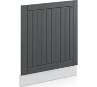 Vicco façade Fame-Line, 60 cm sans plan de travail, Anthracite campagne/Blanc