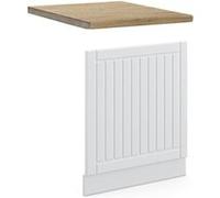 Vicco Façade Fame-Line, Blanc campagne, 60cm , PT Chêne Blanc campagne G