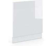 Vicco façade Fame-Line, Blanc Haute Brillance/Blanc, 60 cm sans Plan de Travail