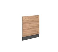 Vicco façade Fame-Line, Chêne de Force doré/Anthracite, 60 cm sans Plan de Travail