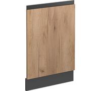 Façade R-Line, 44.6cm J-Shape, sans PT, Chêne de force doré, Anthracite, Vicco