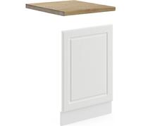 Vicco façade R-Line, 45 cm , PT Chêne, Blanc campagne/Blanc