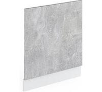 Vicco façade R-Line, Béton/Blanc, 60 cm sans Plan de Travail