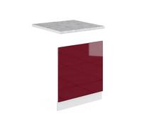 Vicco Façade R-Line, Rouge Brillant, 60cm sans PT