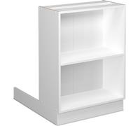 Vicco Îlot de Cuisine Fame-Line, Blanc/Blanc, 60 cm sans Plan de Travail