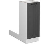 Vicco Îlot de cuisine Fame-Line, Anthracite campagne, 30cm sans PT Anthracite campagne