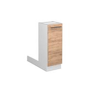 Vicco Îlot de Cuisine Fame-Line, Chêne de Force doré, 30cm sans PT, pour l’Extension et la Combinaison avec d’Autres modules de Cuisine