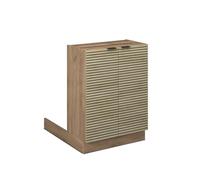 Vicco îlot de Cuisine Fame-Line, Panneau en chêne, 60cm