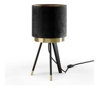 Vicco Lampe de table Goldamo, Noir, 23x46cm Noir