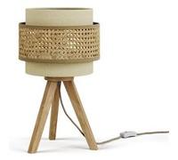 Vicco Lampe de table Morten, Crème, 26x45cm avec pied Crème