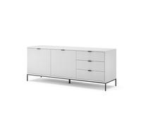 Vicco Lowboard Eliza, Blanc, 150x60cm