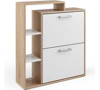 Vicco Meuble à chaussure Orlando, 24.5x90cm, Sonoma/Sonoma