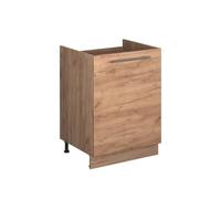 Vicco Meuble Bas sous-évier Fame-Line, Chêne doré/Chêne doré, 60cm