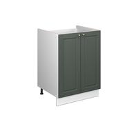 Vicco Meuble Bas sous-évier Fame-Line, Vert Or Campagne/Blanc, 60cm