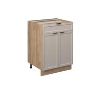 Vicco Meuble Cuisine Fame-Line, GrisBeige, 60cm