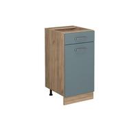 Vicco Meuble Cuisine R-Line, Bleu-Gris, 40cm