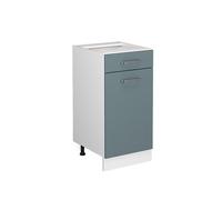 Vicco Meuble Cuisine R-Line, Bleu-Gris, 40cm