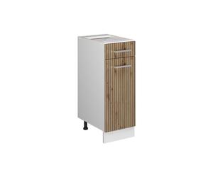 Vicco Meuble Cuisine R-Line, Chêne Artisan, 30cm sans PT, pour Une Combinaison Libre au Sein de systèmes de Cuisine modulaires