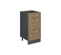 Vicco Meuble Cuisine R-Line, Chêne Artisan, 40cm