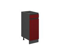 Vicco Meuble Cuisine R-Line, Rouge, 30cm