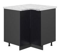 Vicco Meuble dangle Fame-Line, Noir rayé, 80.5cm , PT Marbre Noir rayé G