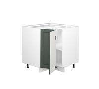 Vicco Meuble d'angle Fame-Line, Vert Or Campagne, 80.5cm, PT Chêne, à Combiner avec d'autres modules de la série Fame-Line