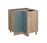 Vicco Meuble d'angle R-Line, Bleu-Gris, 75.6cm