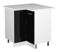 Vicco Meuble dangle R-Line, Noir Haute brillance, 75.6cm , PT Marbre Noir Haute brillance G