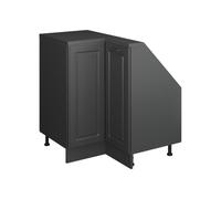 Vicco Meuble de Cuisine d'angle pour combles R-Line, Anthracite Campagne, 75.6cm avec 1 Porte