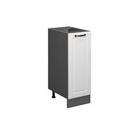 Vicco Meuble de Cuisine R-Line, Blanc Campagne, 30cm sans PT