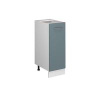 Vicco Meuble de Cuisine R-Line, Bleu-Gris/Blanc, 30 cm sans Plan de Travail