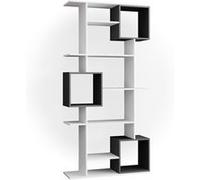Vicco Meuble de Rangement Cube Cube, Blanc/Anthracite, 92 x 187.7 cm