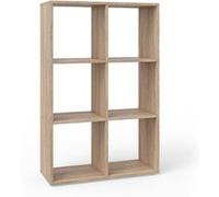 Vicco Meuble de rangement cube Karree, Sonoma, 72x107.8cm Sonoma G