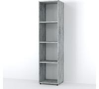 Vicco Meuble de Rangement Cube Ludus, Béton, 36 x 145 cm
