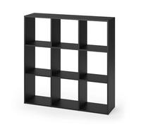 Vicco Meuble de Rangement Cube Nove, Noir, 104x108cm, utilisable pour Une répartition Flexible de l’Espace et Le Rangement