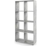 Vicco meuble de rangement cube Scutum, 72 x 143 cm, Béton