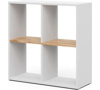 Vicco Meuble de rangement cube Tetra, 72x72.6cm, Chêne blanc/force de l'or