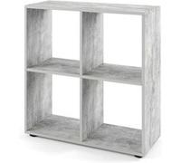 Vicco Meuble de Rangement Cube Tetra, Béton, 72 x 72.6 cm
