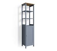 Vicco Meuble de Rangement de Salle de Bain Bianco, Gris, 40 x 160 cm