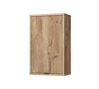 Vicco Meuble de Salle de Bain Eliza, Chêne Viking, 40x65cm | avec une porte, adapté au rangement mural des accessoires de salle de bain