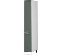 Vicco Meuble Haute de Cuisine Fame-Line, Vert Or Campagne/Blanc, 30 cm
