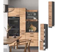Vicco meuble haute de cuisine R-Line, Chêne de force doré, 30 cm